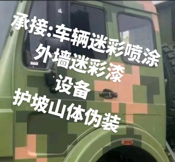 安徽外墙和地面的迷彩漆施工